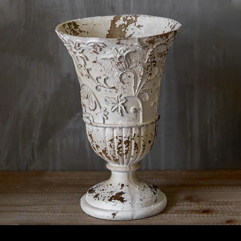 Antique Finishing flower Bouquet Vase - Hues & Craft