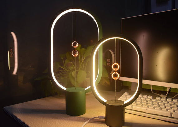 Magnetic Balance Lamp LED Night Lamp - Hues & Craft