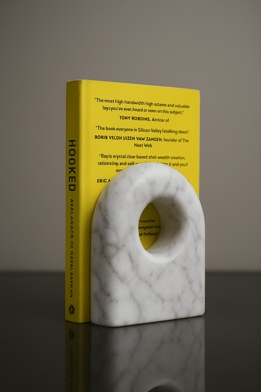 Arcus Marble Bookends - Hues & Craft