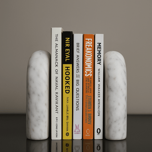 Arcus Marble Bookends - Hues & Craft