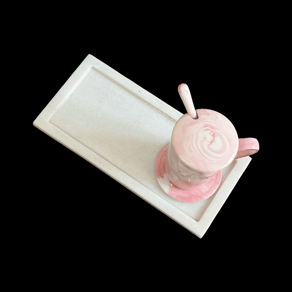 Élan Marble Tray - Hues & Craft