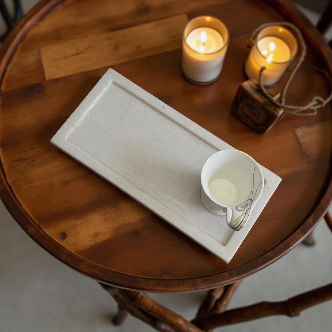 Élan Marble Tray - Hues & Craft