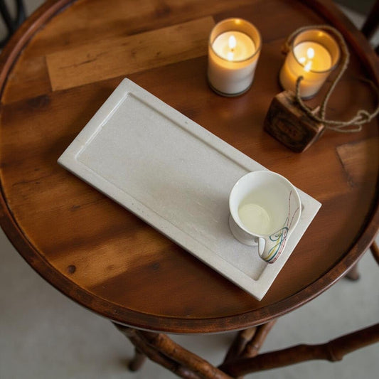Élan Marble Tray - Hues & Craft